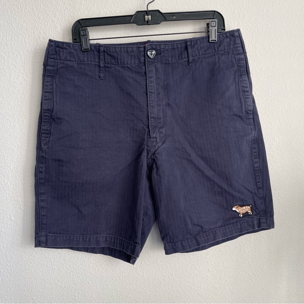 Human Made Bulldog Striped 5 Pocket Shorts